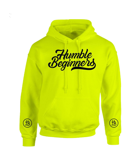 Neon HB logo hoodie