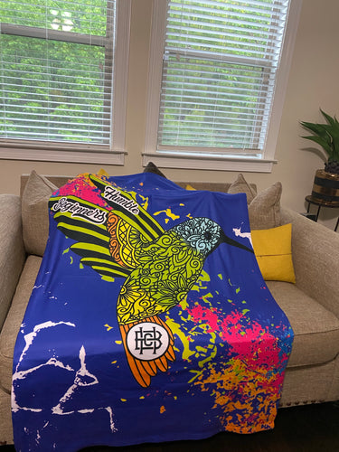 Hummingbird Blanket 60x40